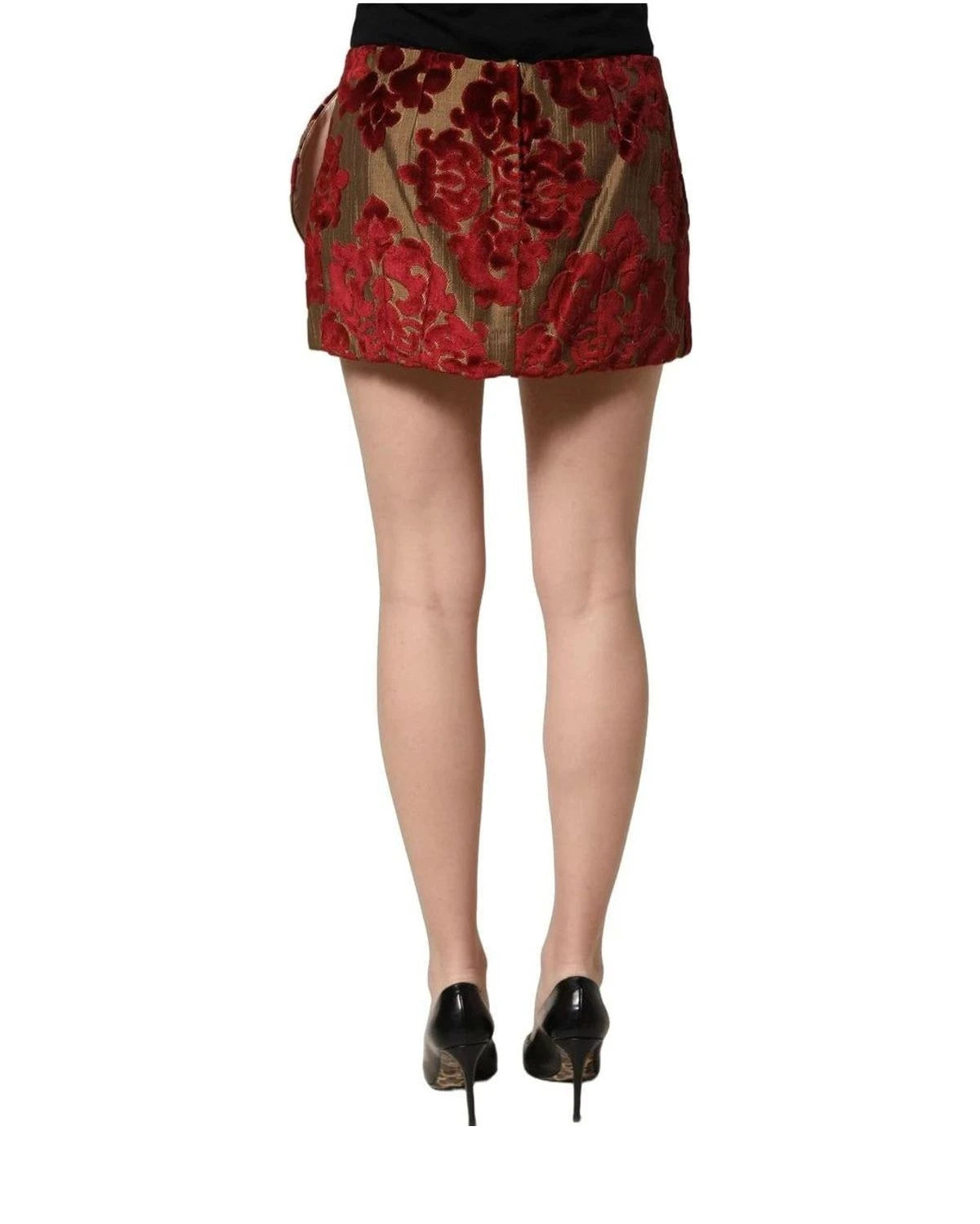 Dolce & Gabbana Skirt in beige, Viscose — view 4