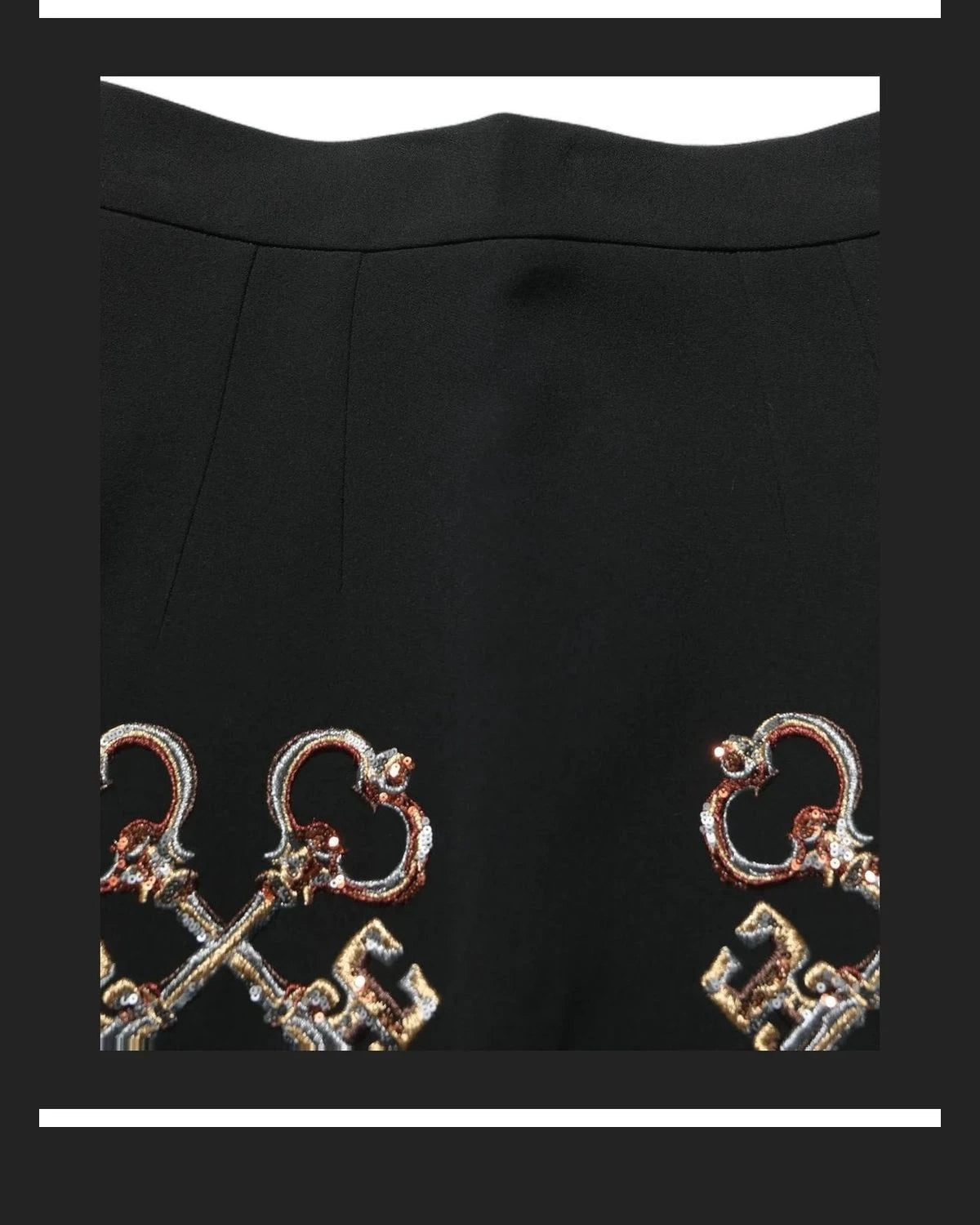 Dolce & Gabbana Skirt in black, Acetate — view 6