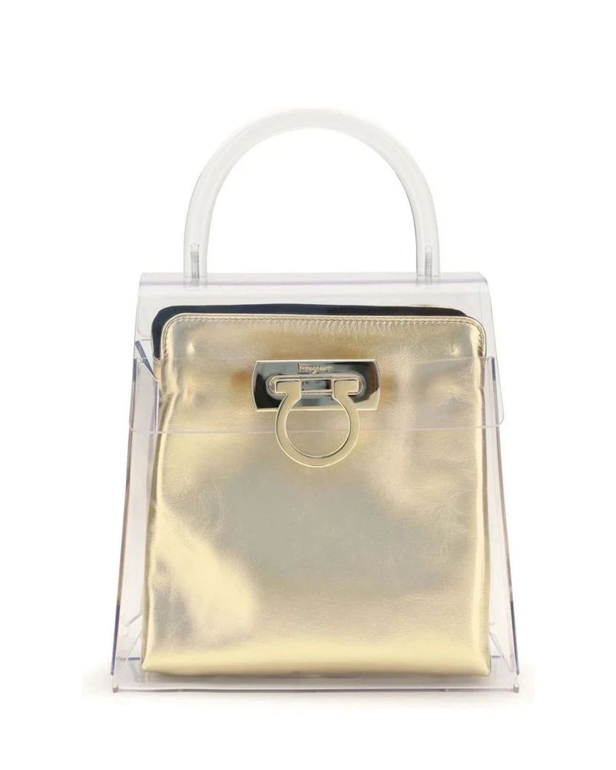 Ferragamo Black Shopping Tote
