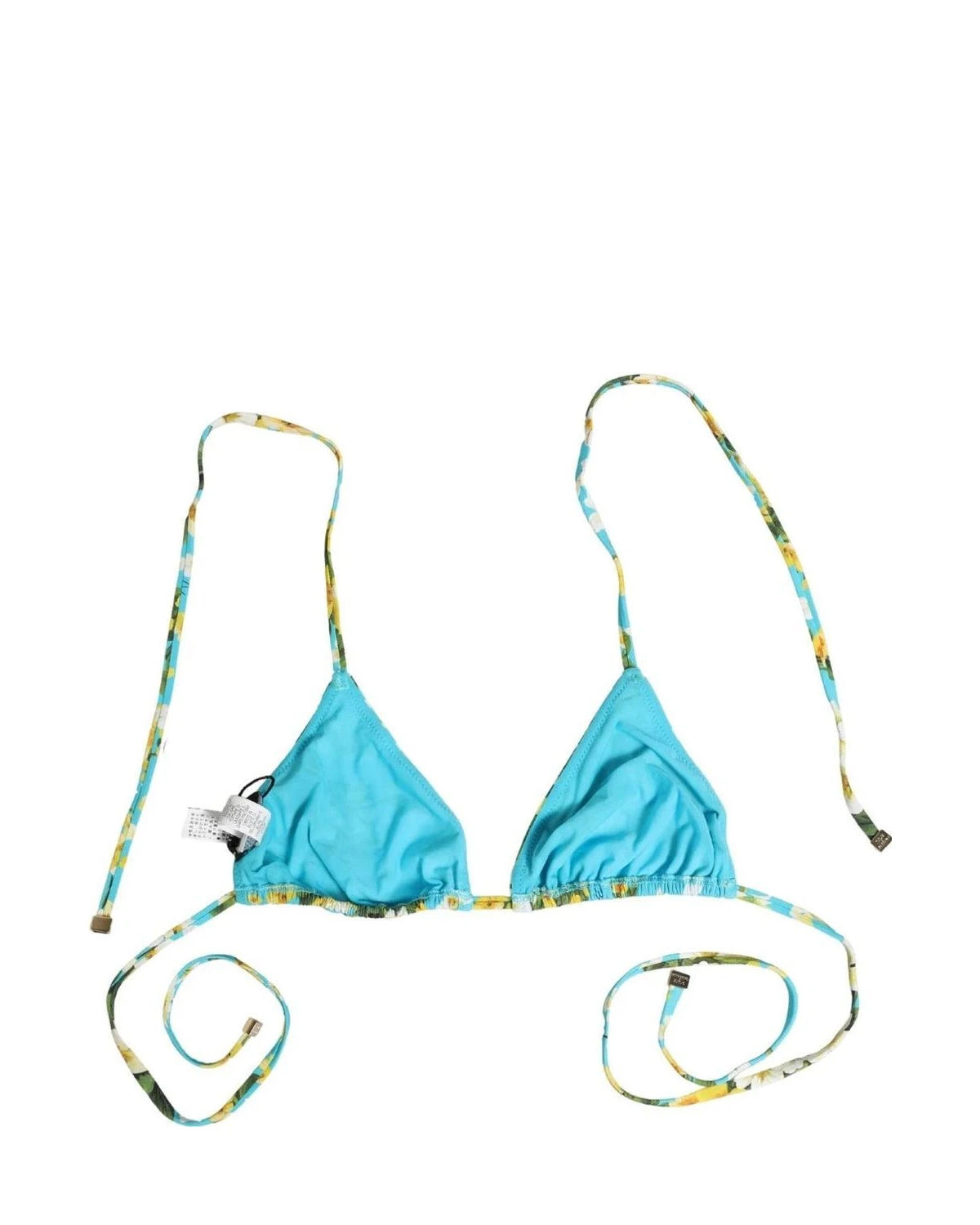Dolce & Gabbana Swimwear Top in blue, Elastane