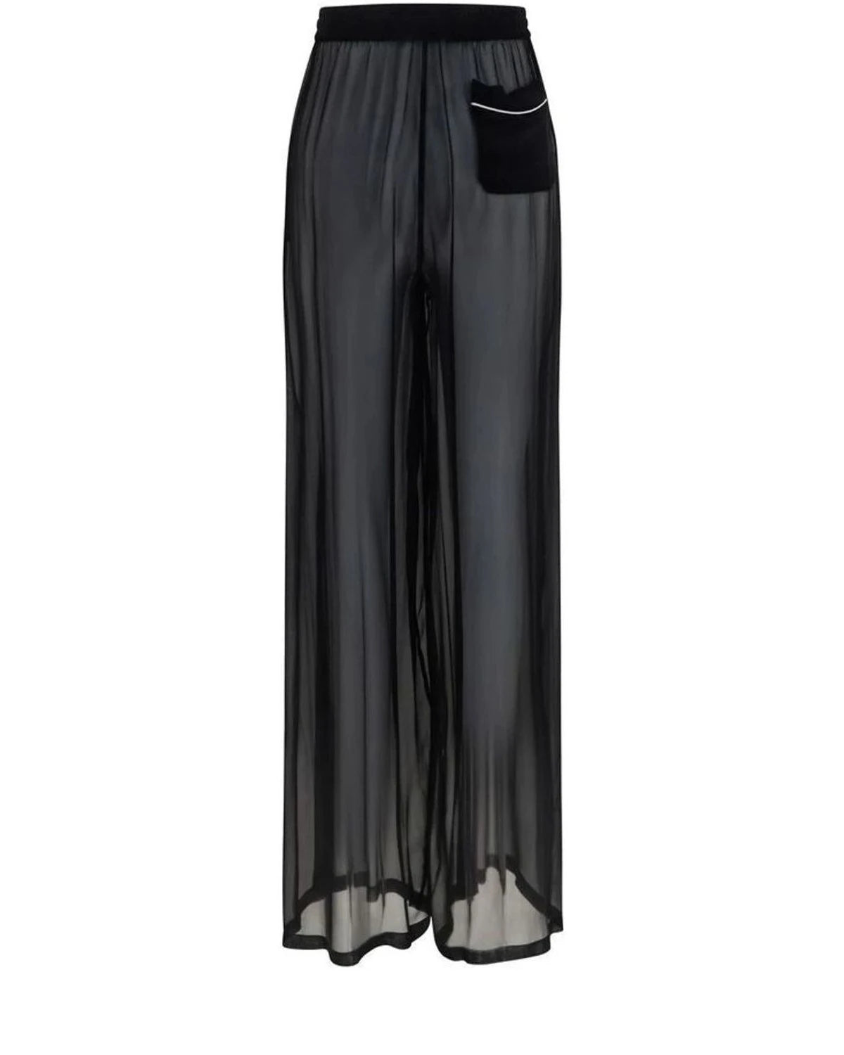 Dolce & Gabbana Trouser in black, Silk — view 2