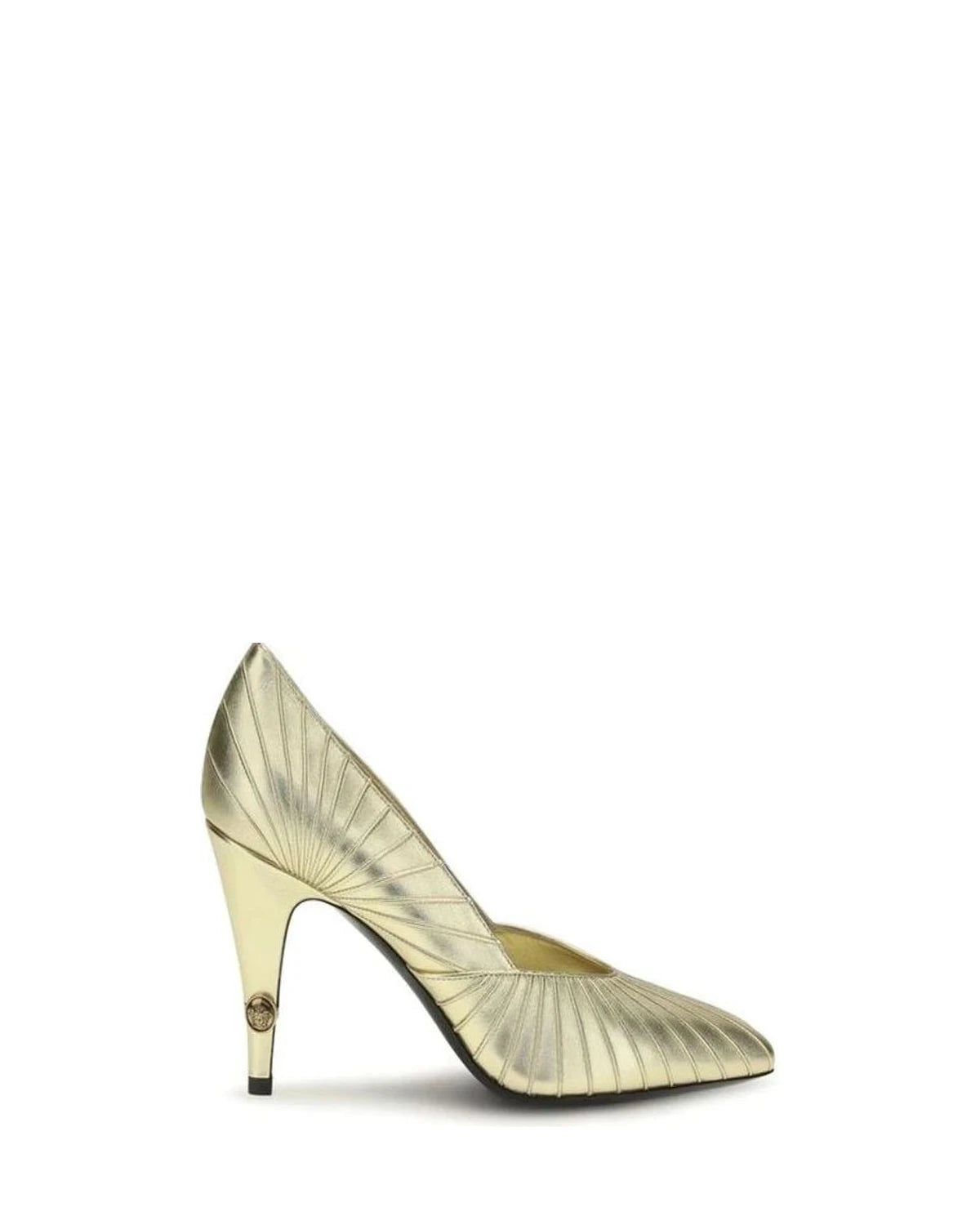 Versace Gold Pumps