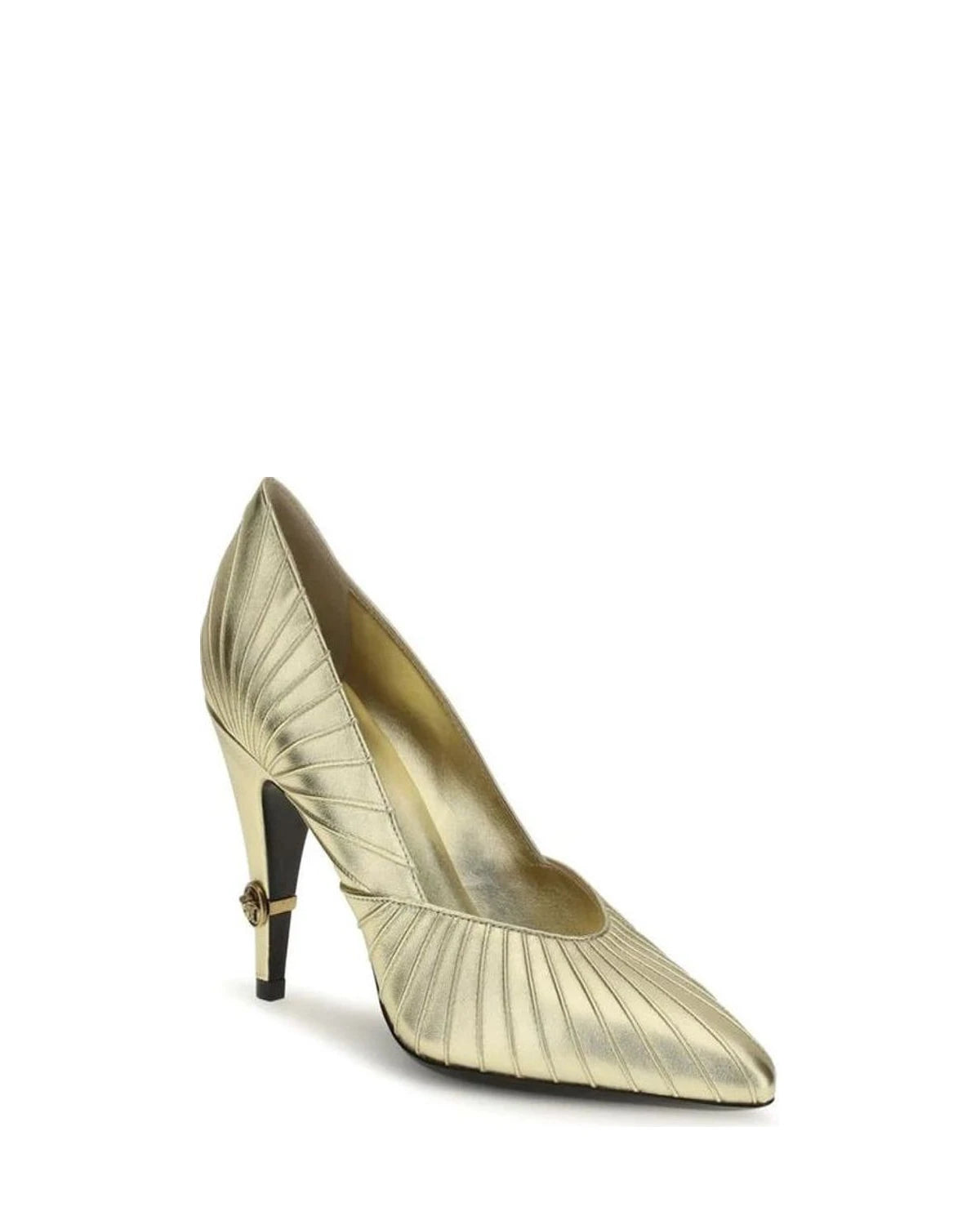 Versace Gold Pumps