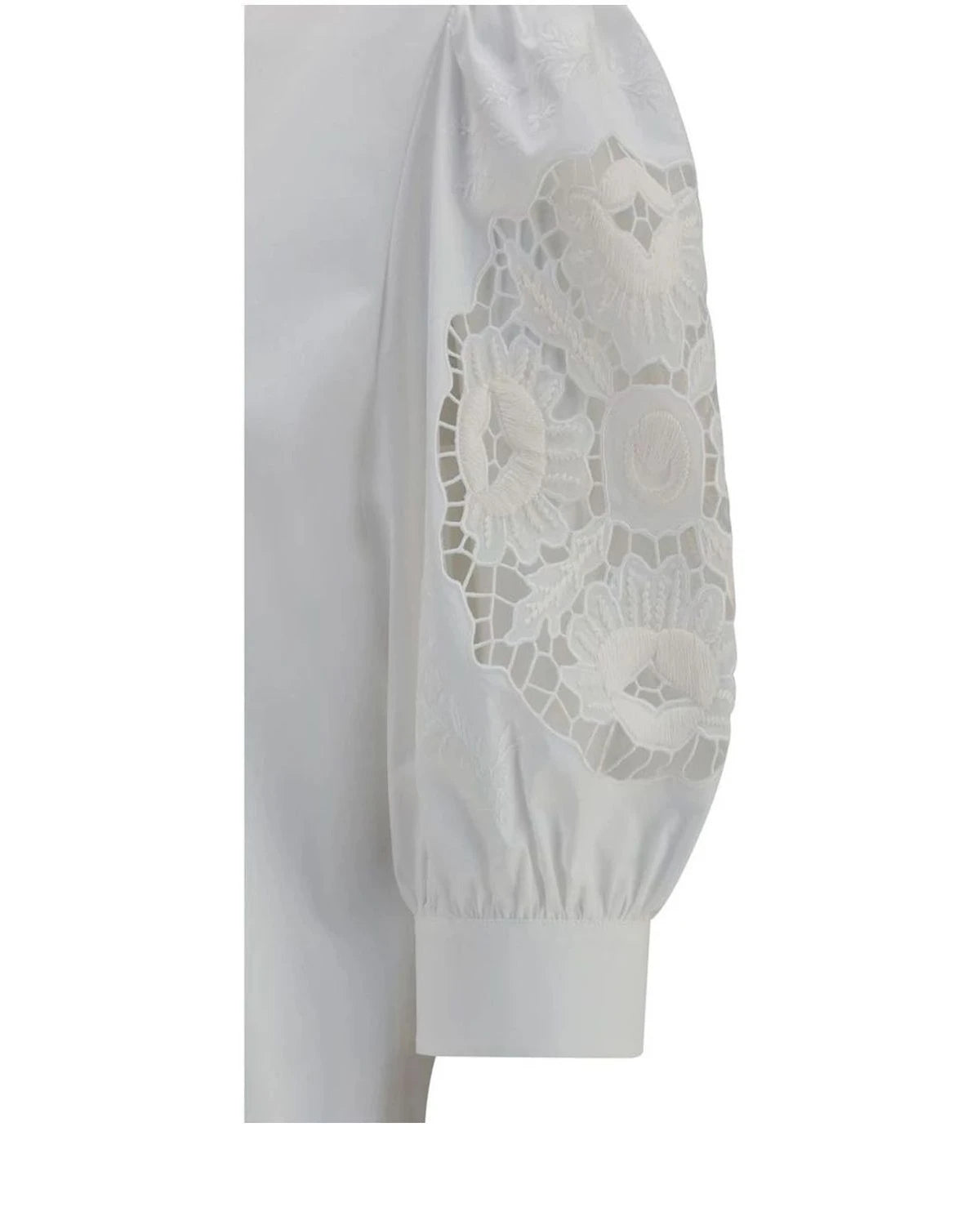 Valentino Garavani Blouse in white, Cotton — view 3