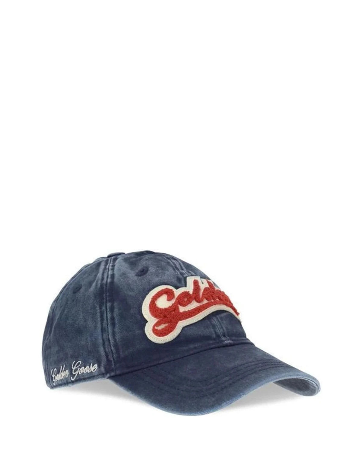 Golden Goose Baseball Cap in blue, Cotton — view 2