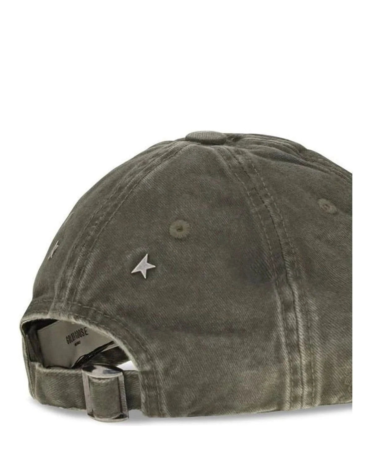 Golden Goose Baseball Cap in gray, Cotton β view 3