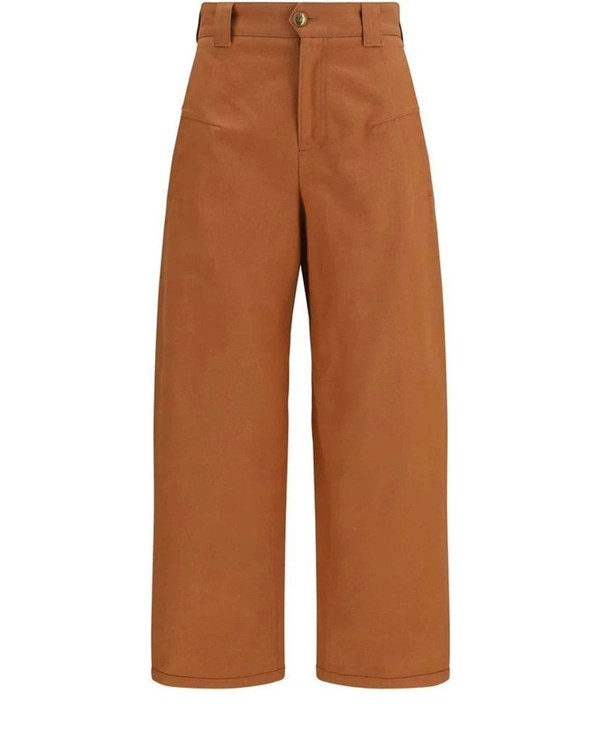 Chloé Trouser in orange, Cotton