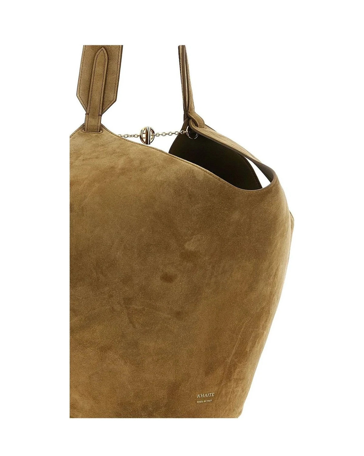 Khaite Tote Bag in brown, Calfskin Leather β view 3
