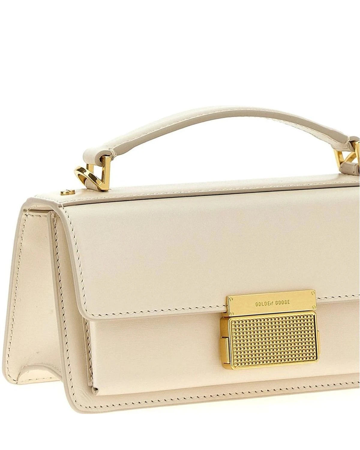 Golden Goose Satchel Bag in white, Cow Leather — view 3
