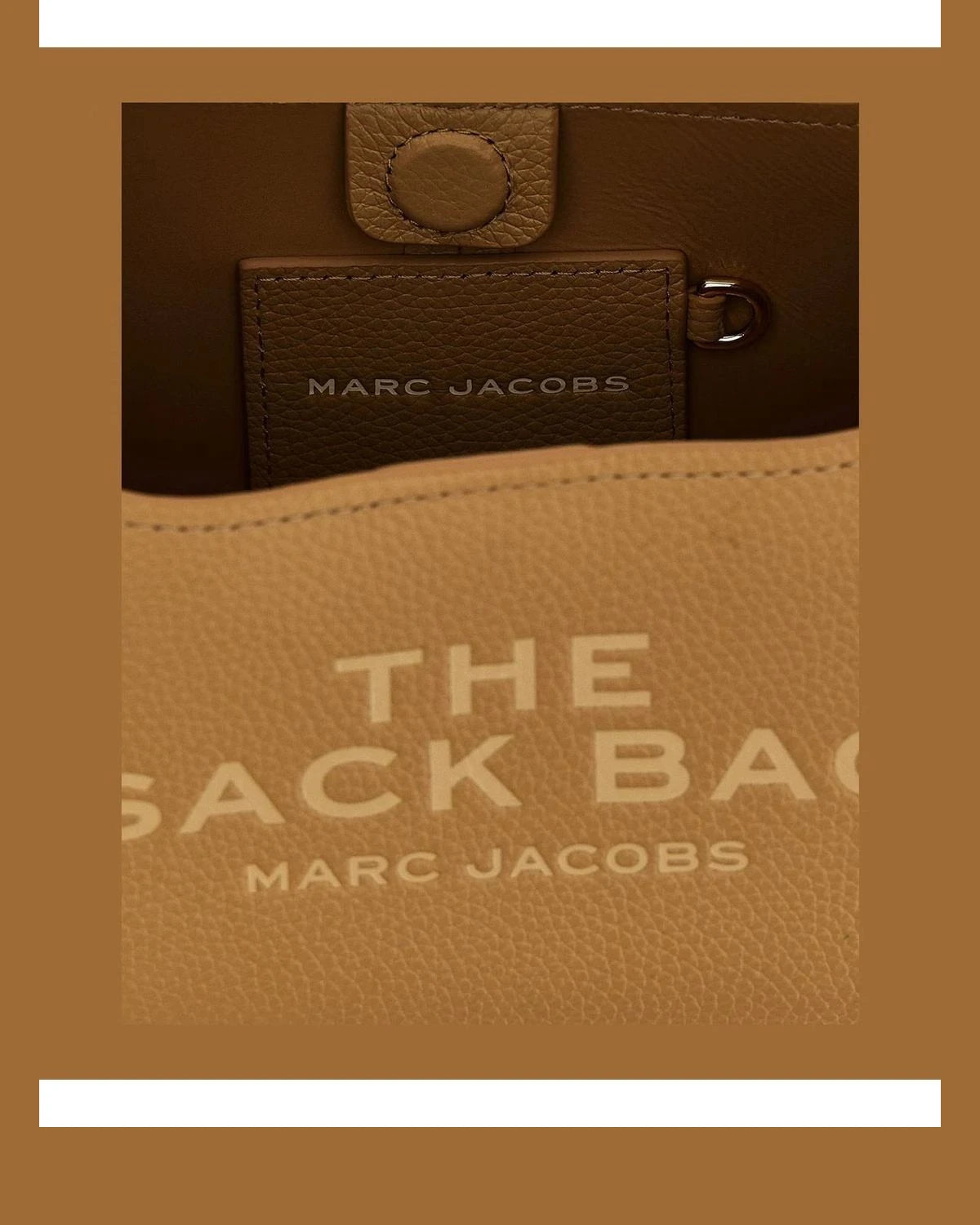 Marc Jacobs Hobo Bag in beige, Cow Leather — view 4