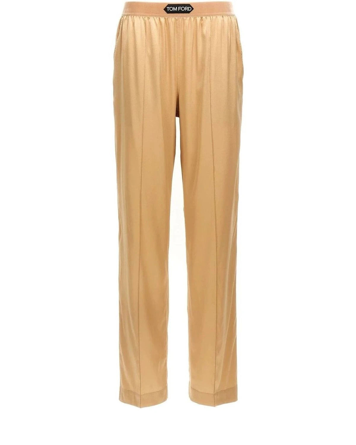 Tom Ford Trouser in beige, Silk