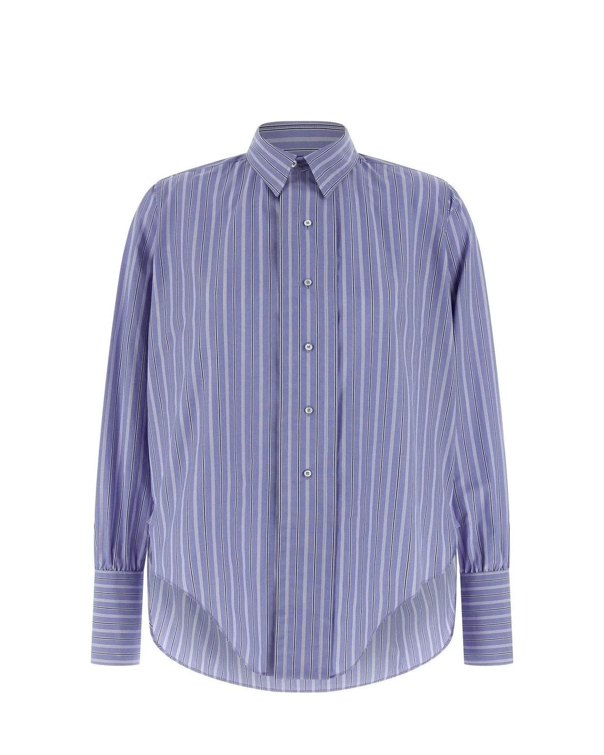 Maison Margiela Dress Shirt in blue, Cotton