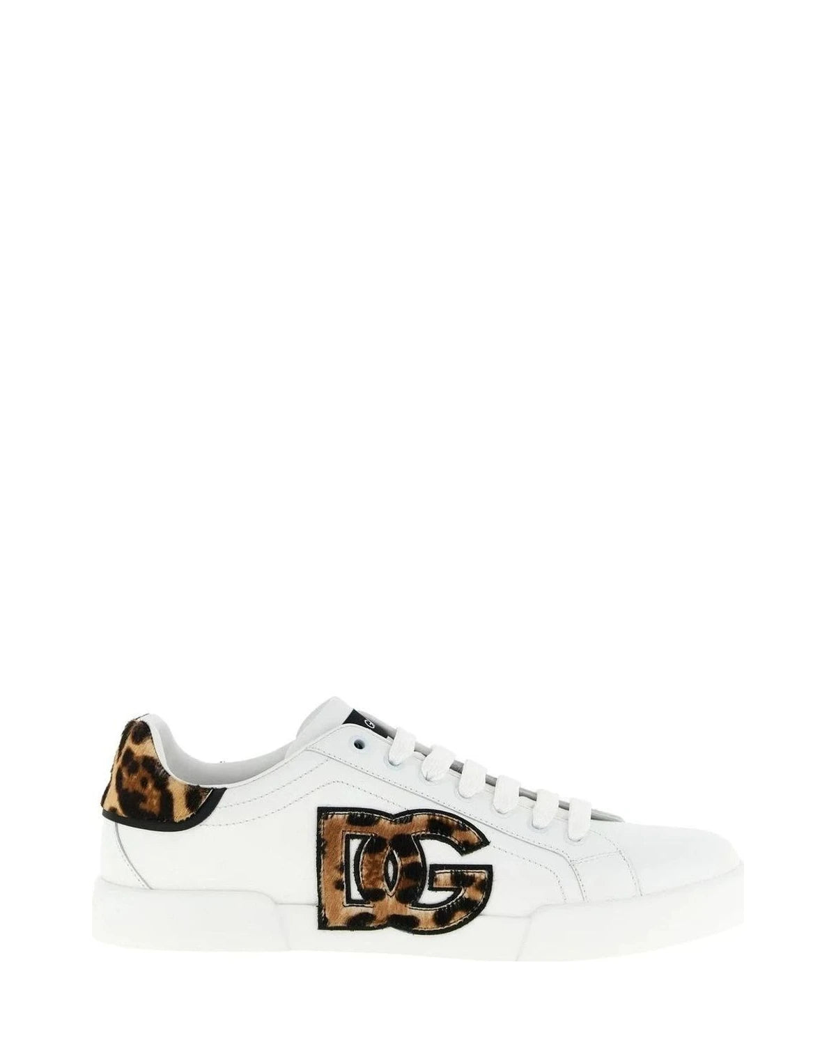Dolce & Gabbana Leopard Brown Sneakers
