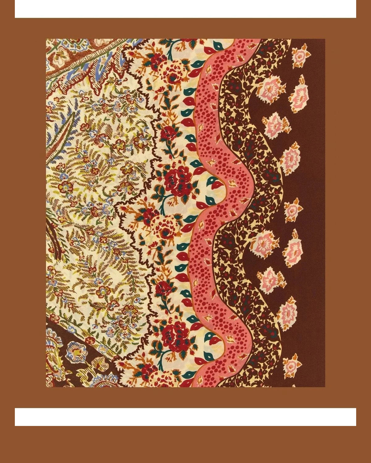 Valentino Garavani Scarves & Shawl in brown, Silk — view 3