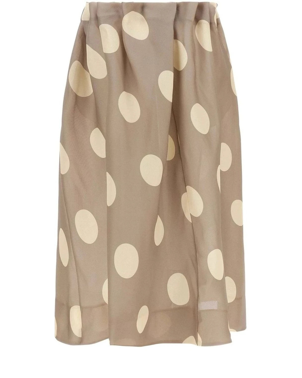 Khaite Skirt in gray, Silk β view 2