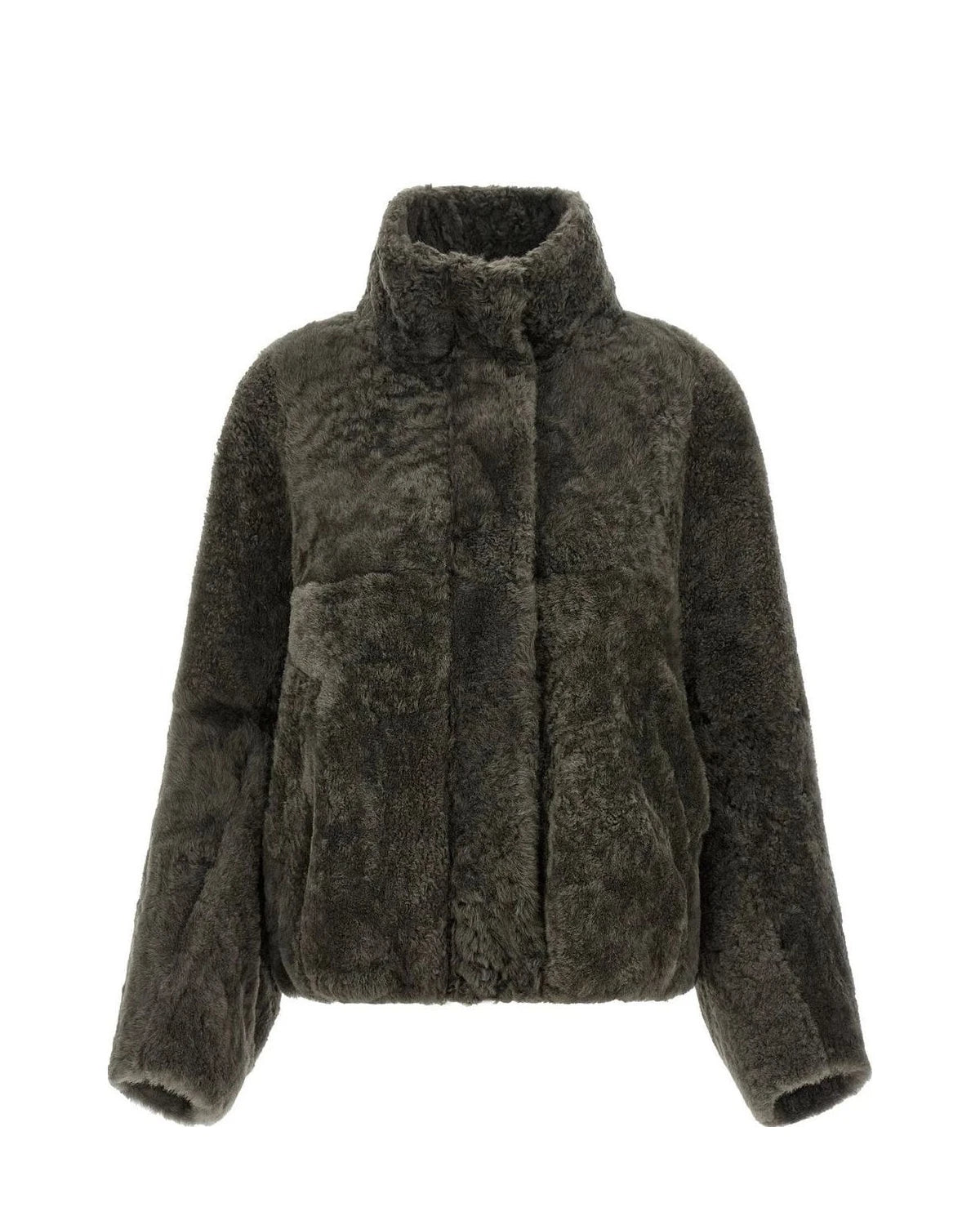 Brunello Cucinelli Bomber Jacket in gray