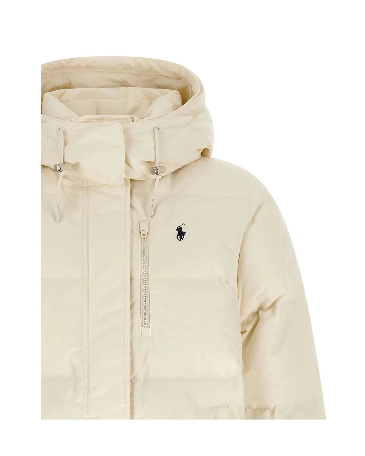 Polo Ralph Lauren Puffer Jacket in white β view 4