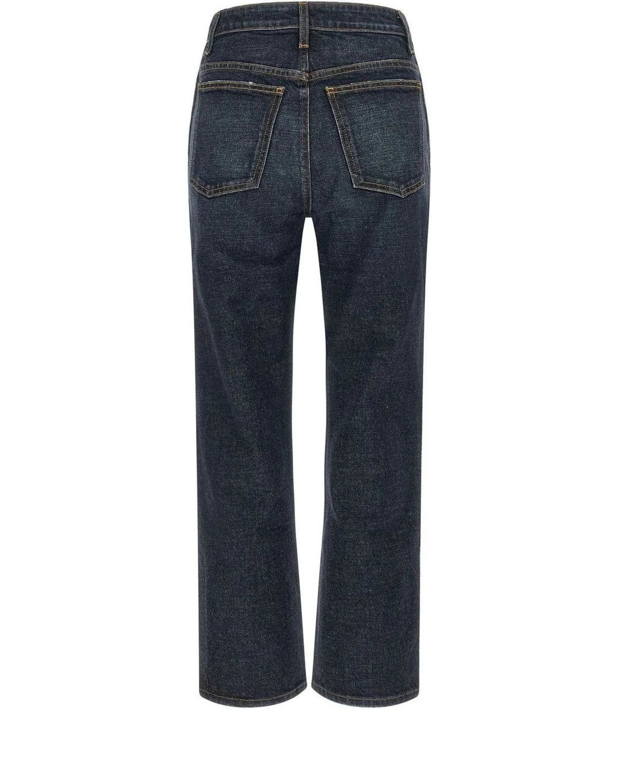 Khaite Jean in blue, Cotton — view 2