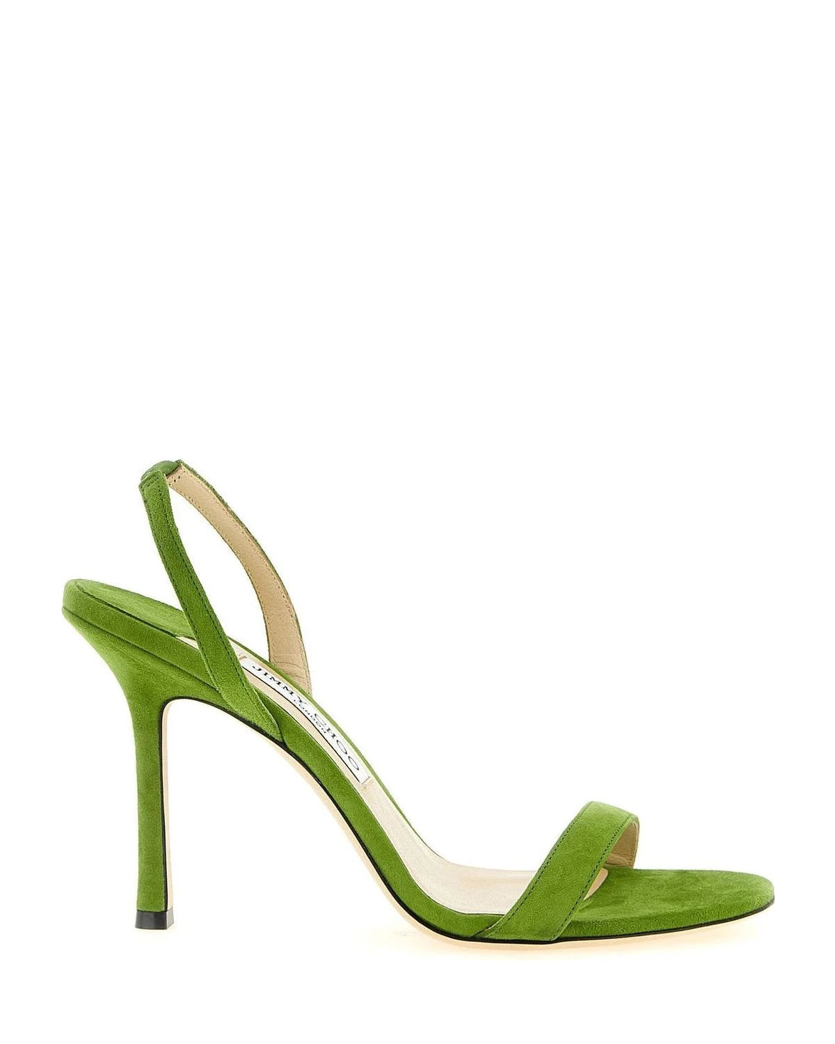 Jimmy Choo Green Stiletto Sandals