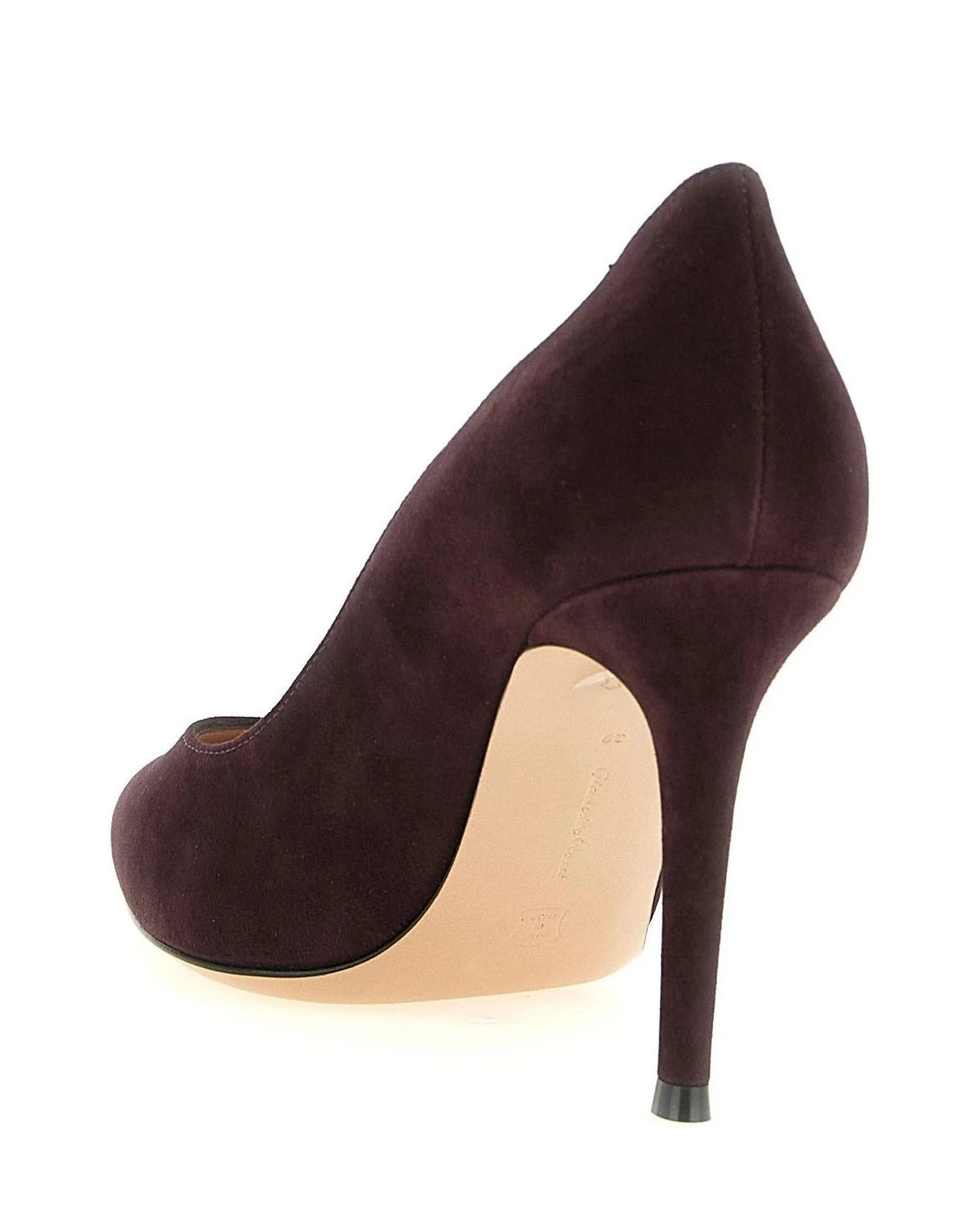 Gianvito Rossi Burgundy Pumps