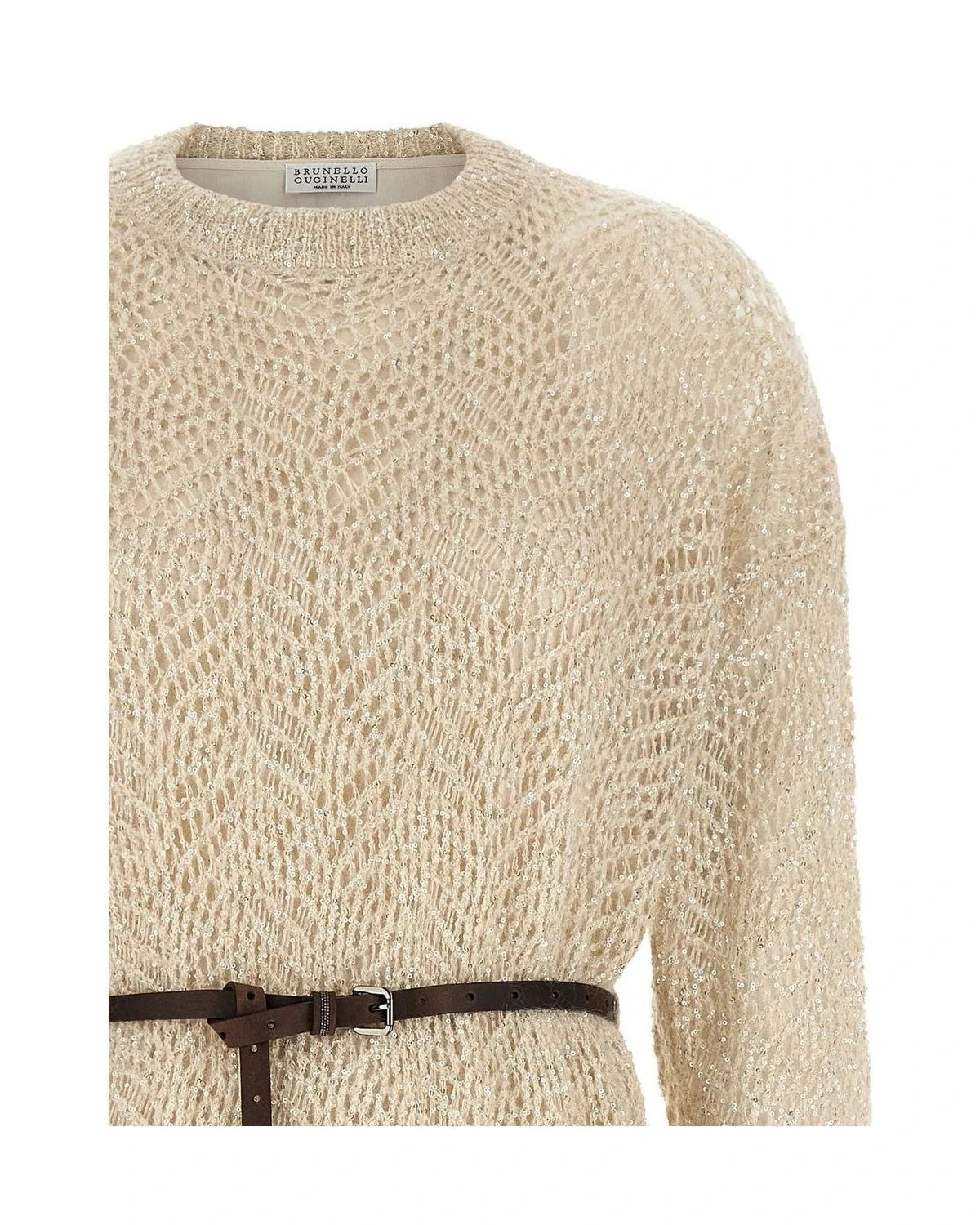 Brunello Cucinelli Dresse in beige — view 3