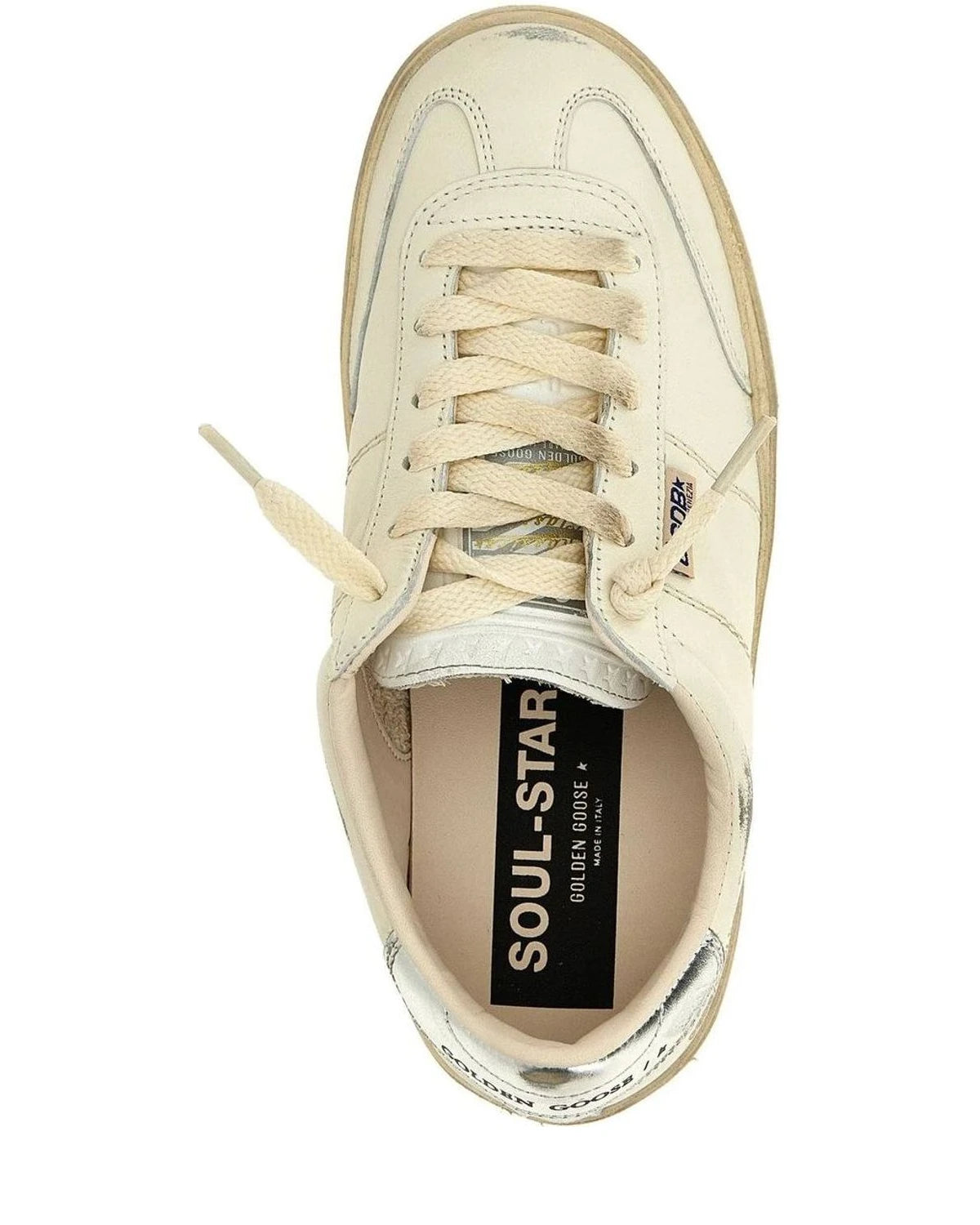 Golden Goose Silver Sneakers