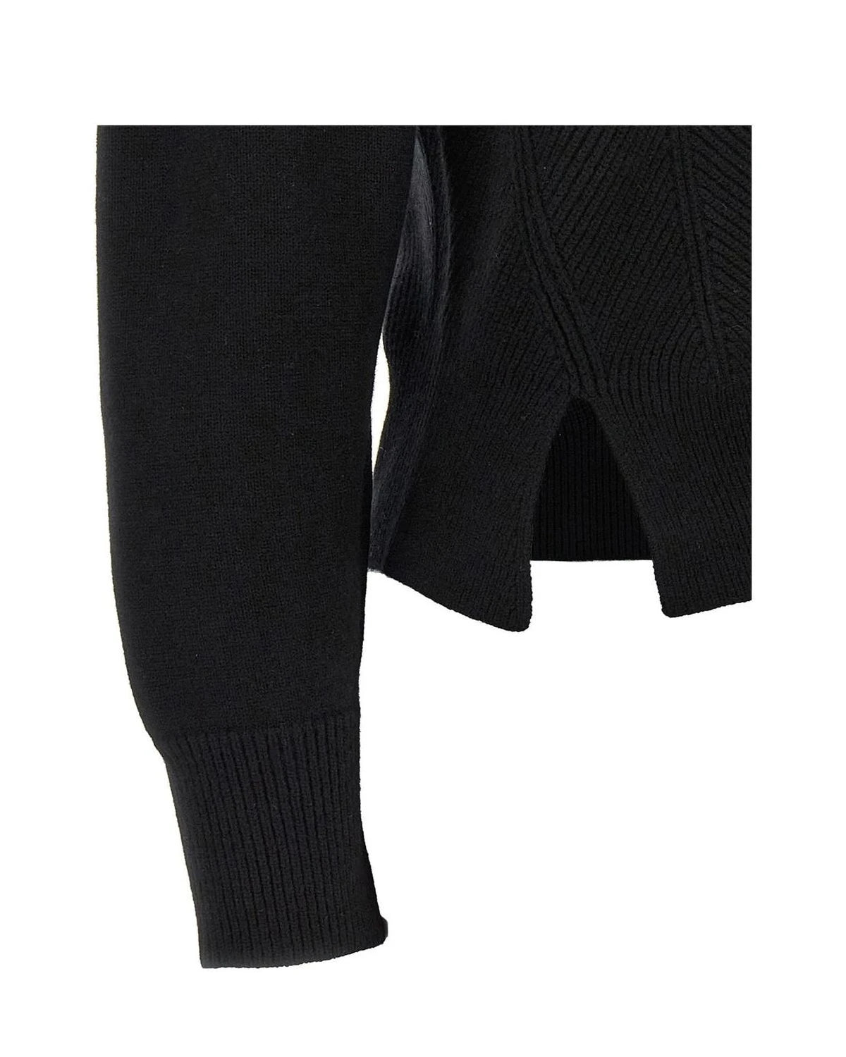 Alexander McQueen Sweater in black, Wool — view 4