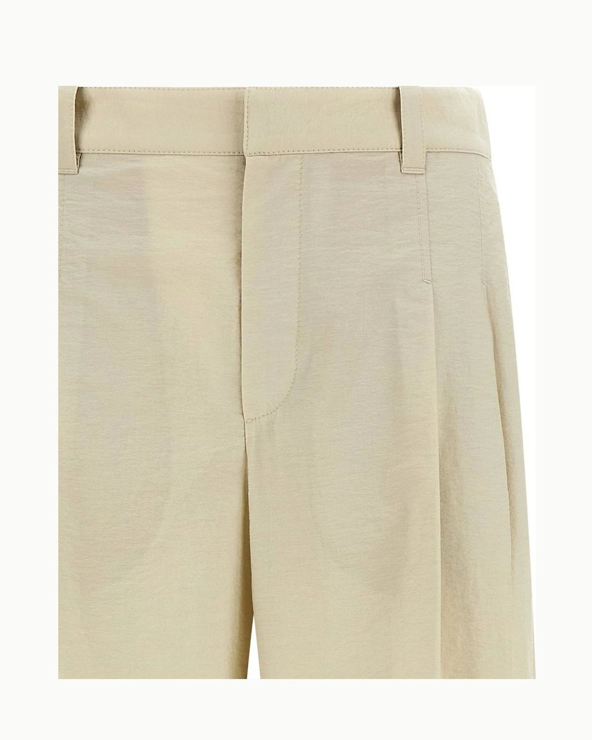 Brunello Cucinelli Trouser in white, Cotton — view 3