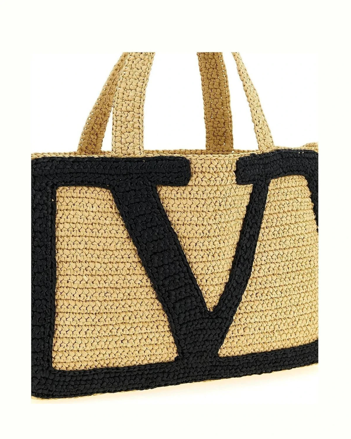 Valentino Garavani Shopping Tote in black, Viscose — view 3