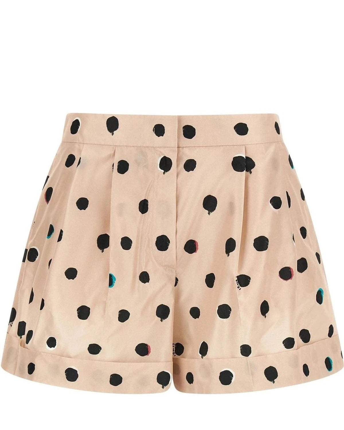 Fendi Bermuda in pink, Silk
