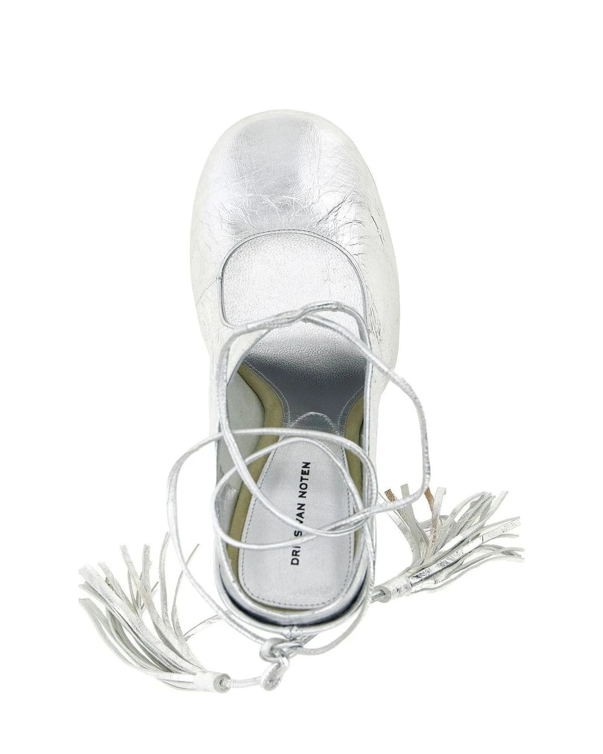 Dries Van Noten Silver Pumps