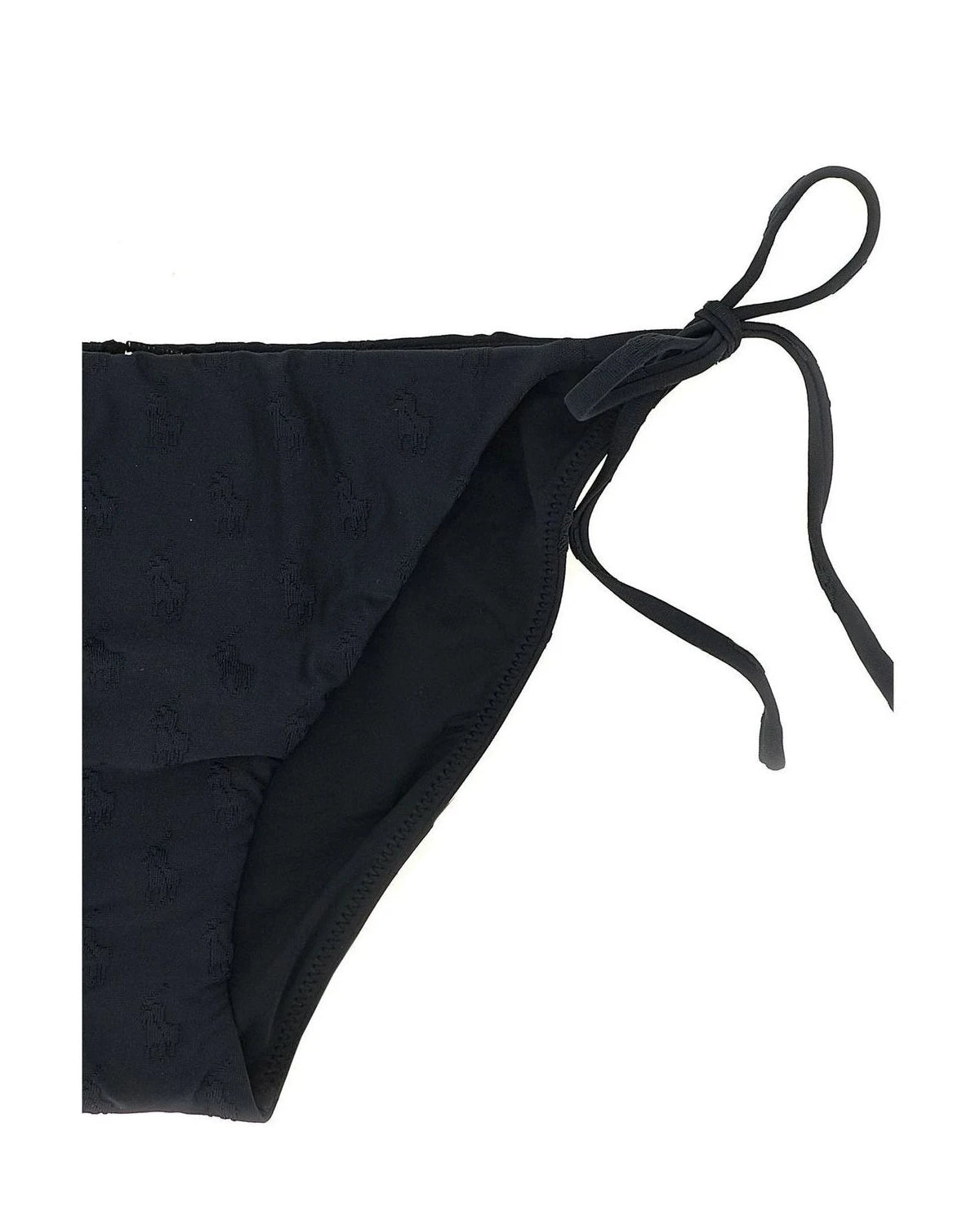 Polo Ralph Lauren Classic Bikini in black, Recycled Polyester — view 3