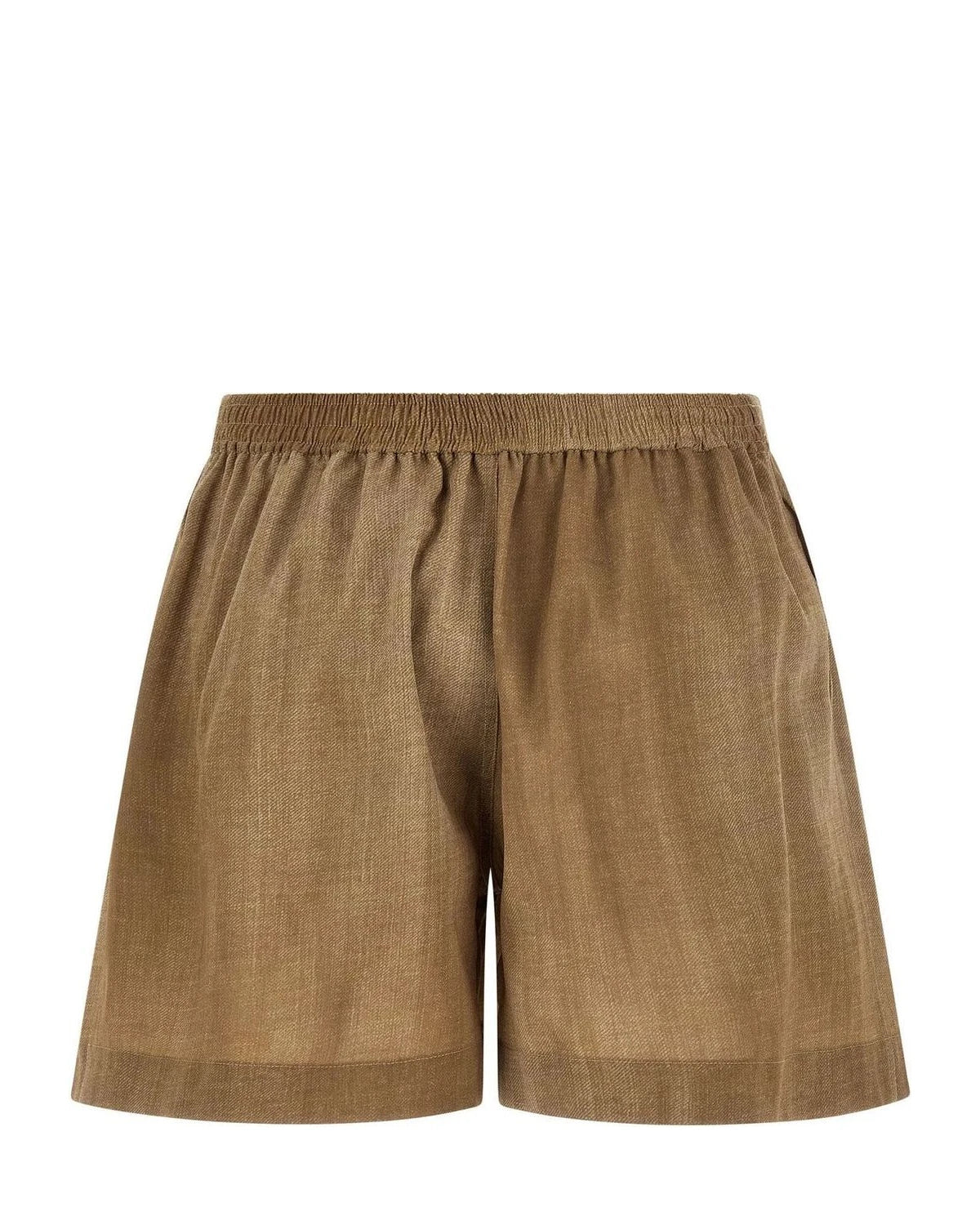 Ermanno Scervino Bermuda in beige, Polyester — view 2