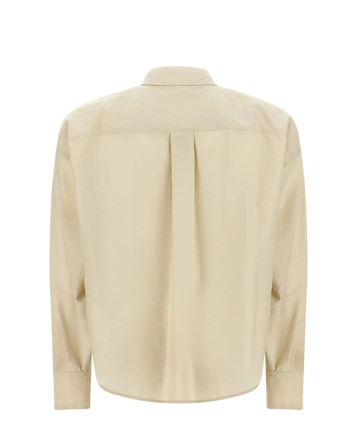 Brunello Cucinelli Dress Shirt in beige, Cotton — view 2