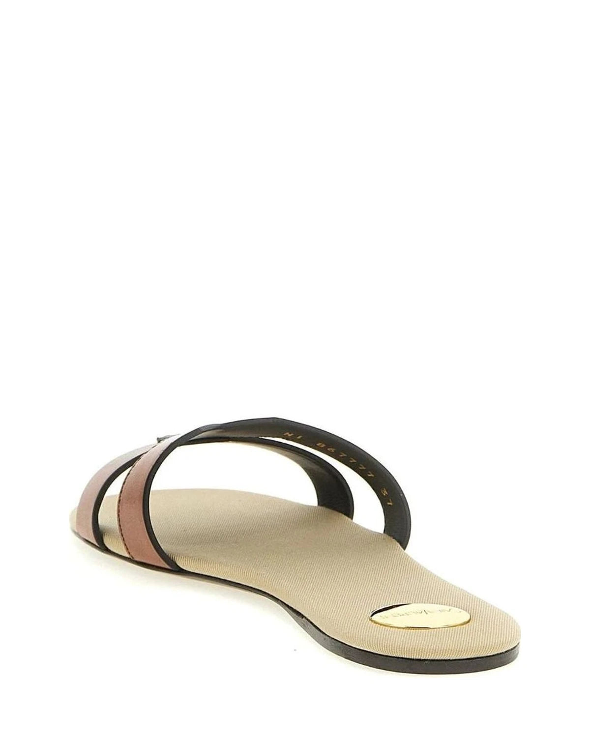 Saint Laurent Brown Slides