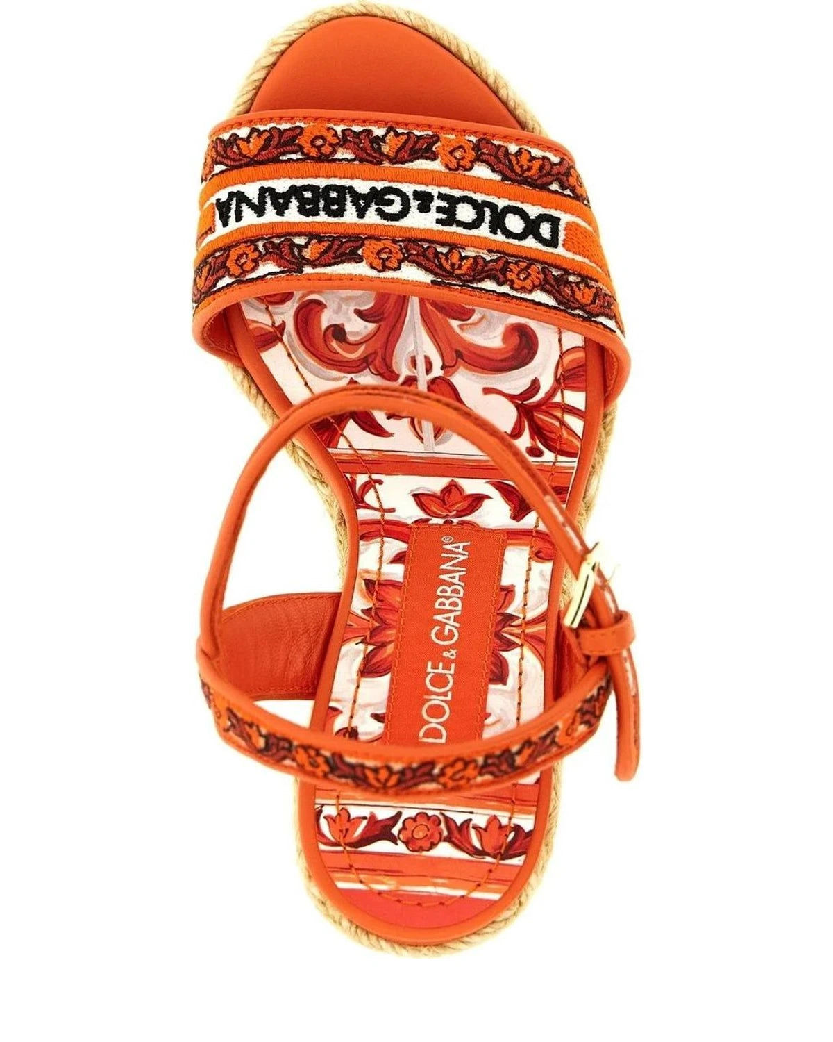 Dolce & Gabbana Orange Wedges