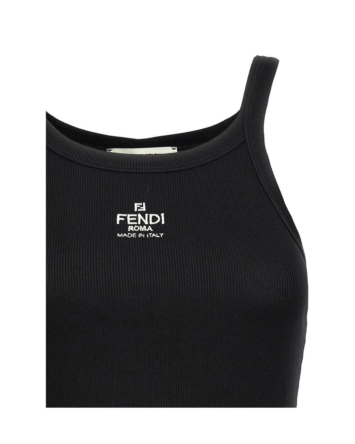 Fendi T-Shirt in black, Cotton — view 3