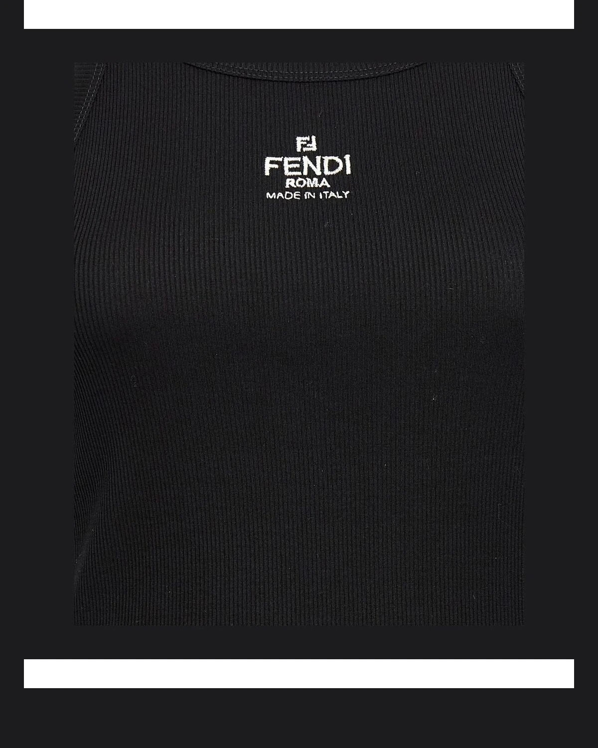 Fendi T-Shirt in black, Cotton — view 4