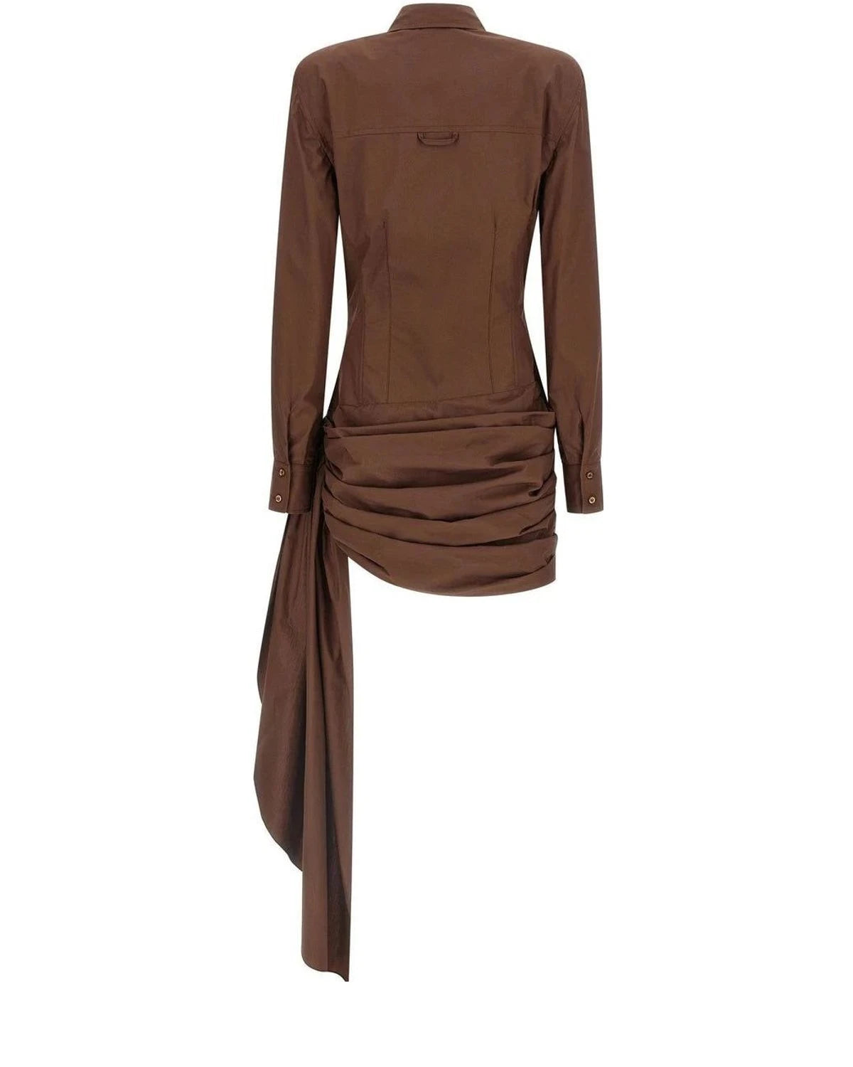Giuseppe Di Morabito Dresse in brown, Cotton — view 2