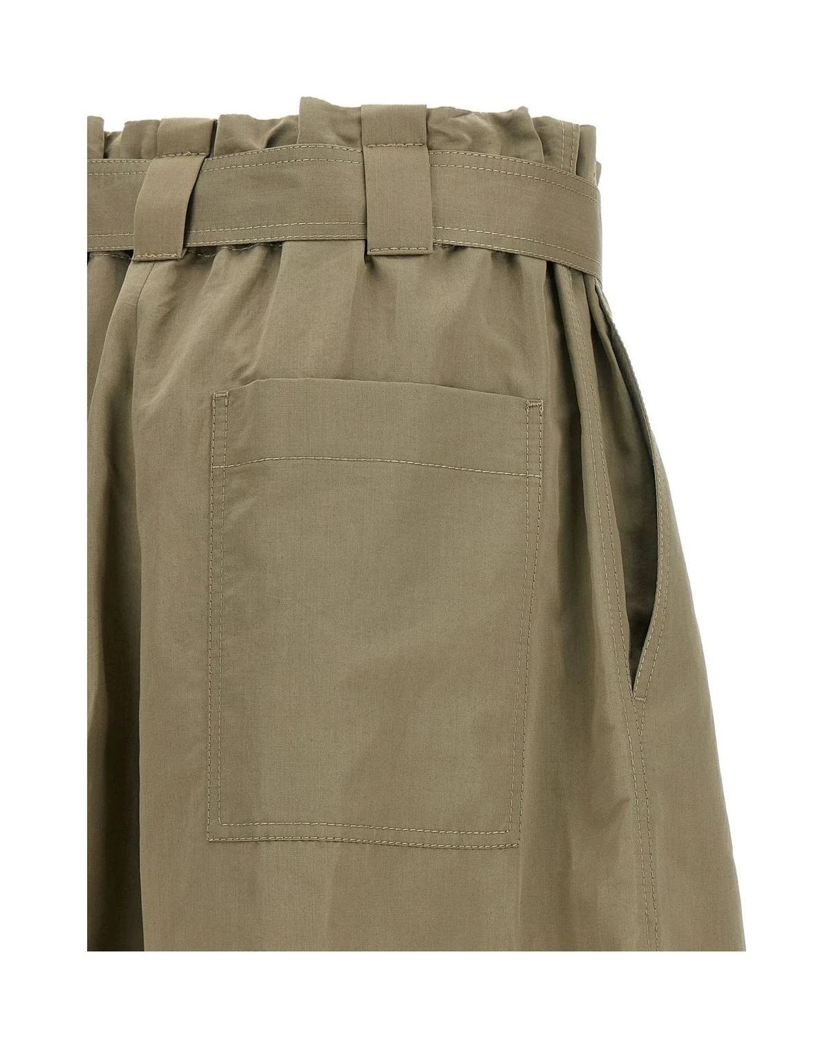 Brunello Cucinelli Bermuda in beige — view 4