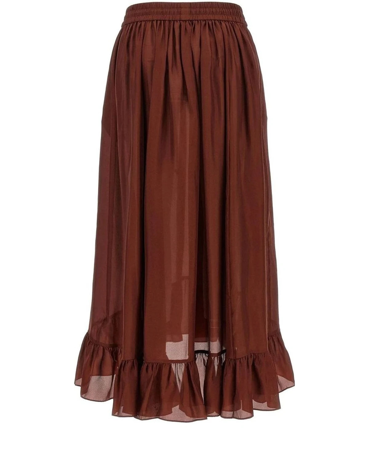 Zimmermann Skirt in red, Silk — view 2
