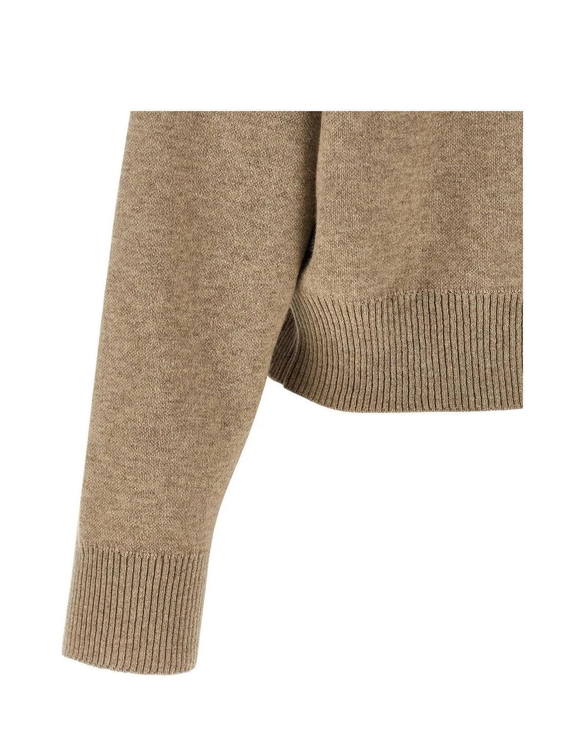 Brunello Cucinelli Cardigan in beige, Wool — view 4