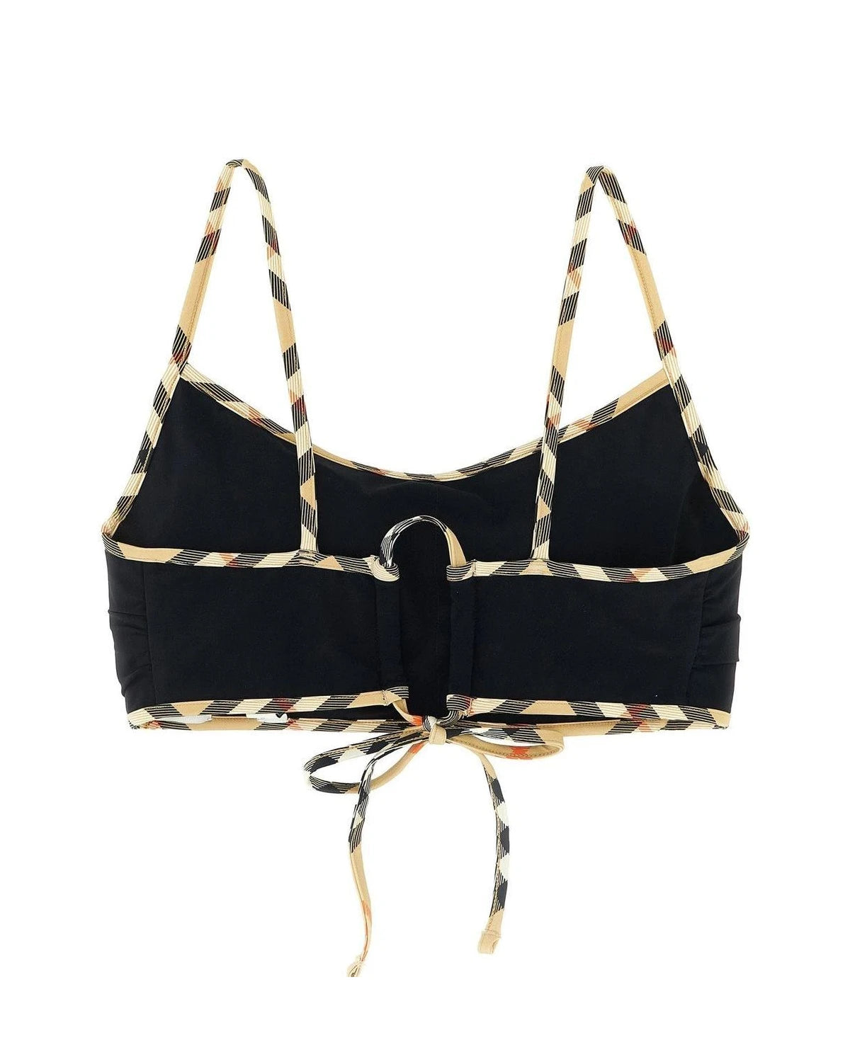 Burberry Swimwear Top in black, Polyamide — view 2