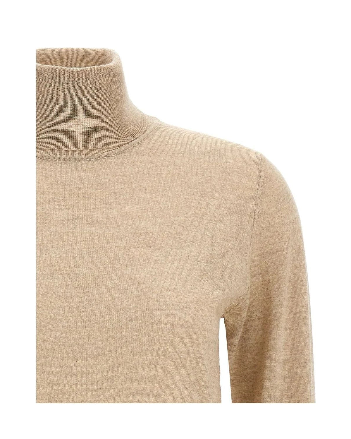 Golden Goose Sweater in beige, Virgin Wool — view 3