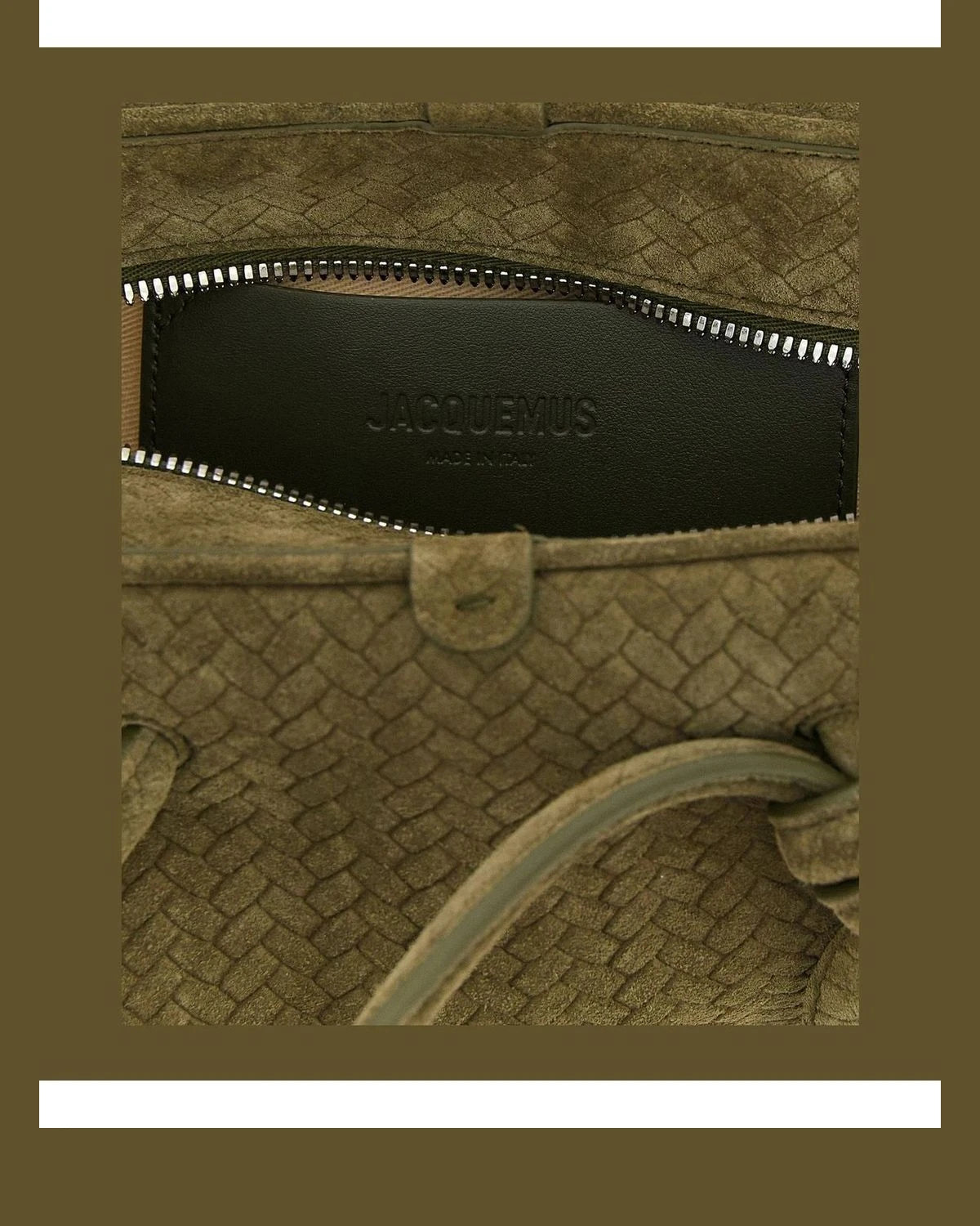 Jacquemus Satchel Bag in brown, Calfskin Leather β view 4