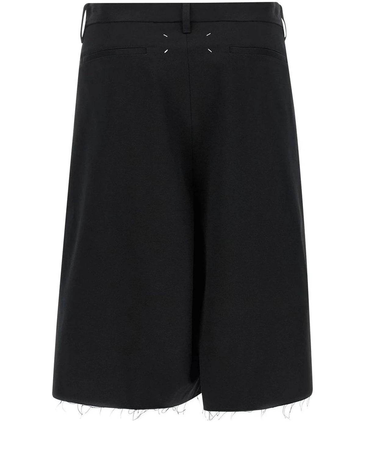 Maison Margiela Short Trouser in black, Cotton — view 2