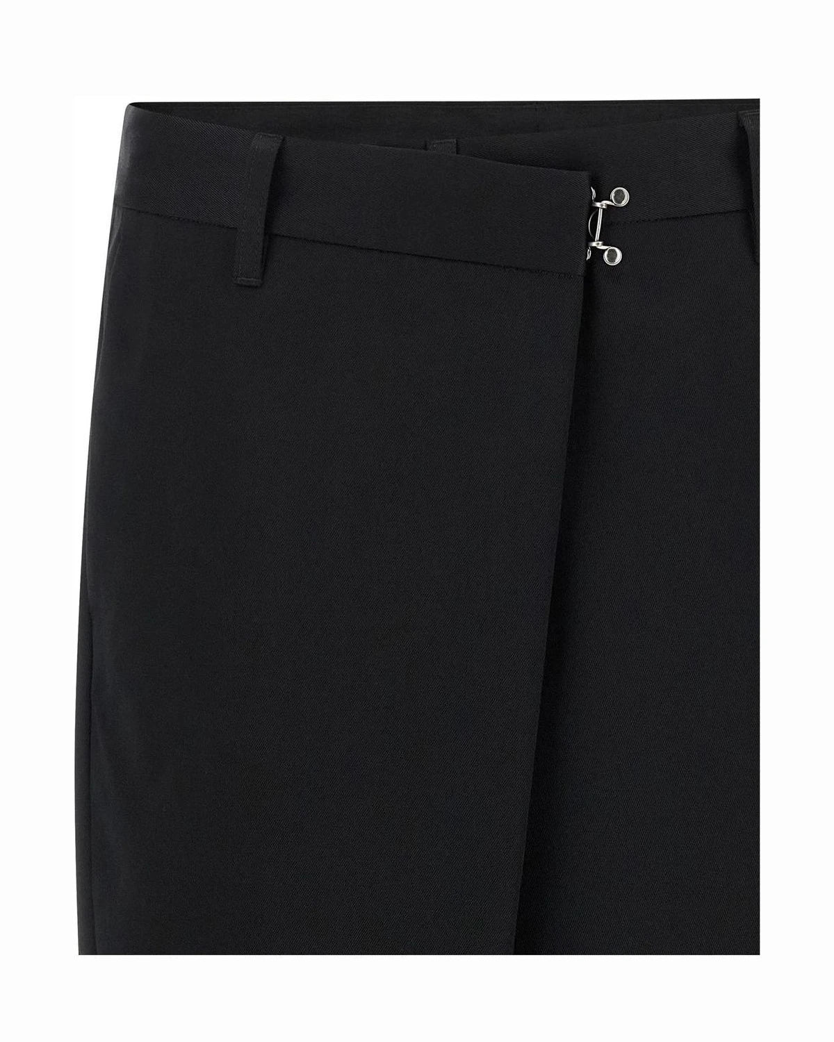 Maison Margiela Short Trouser in black, Cotton — view 3