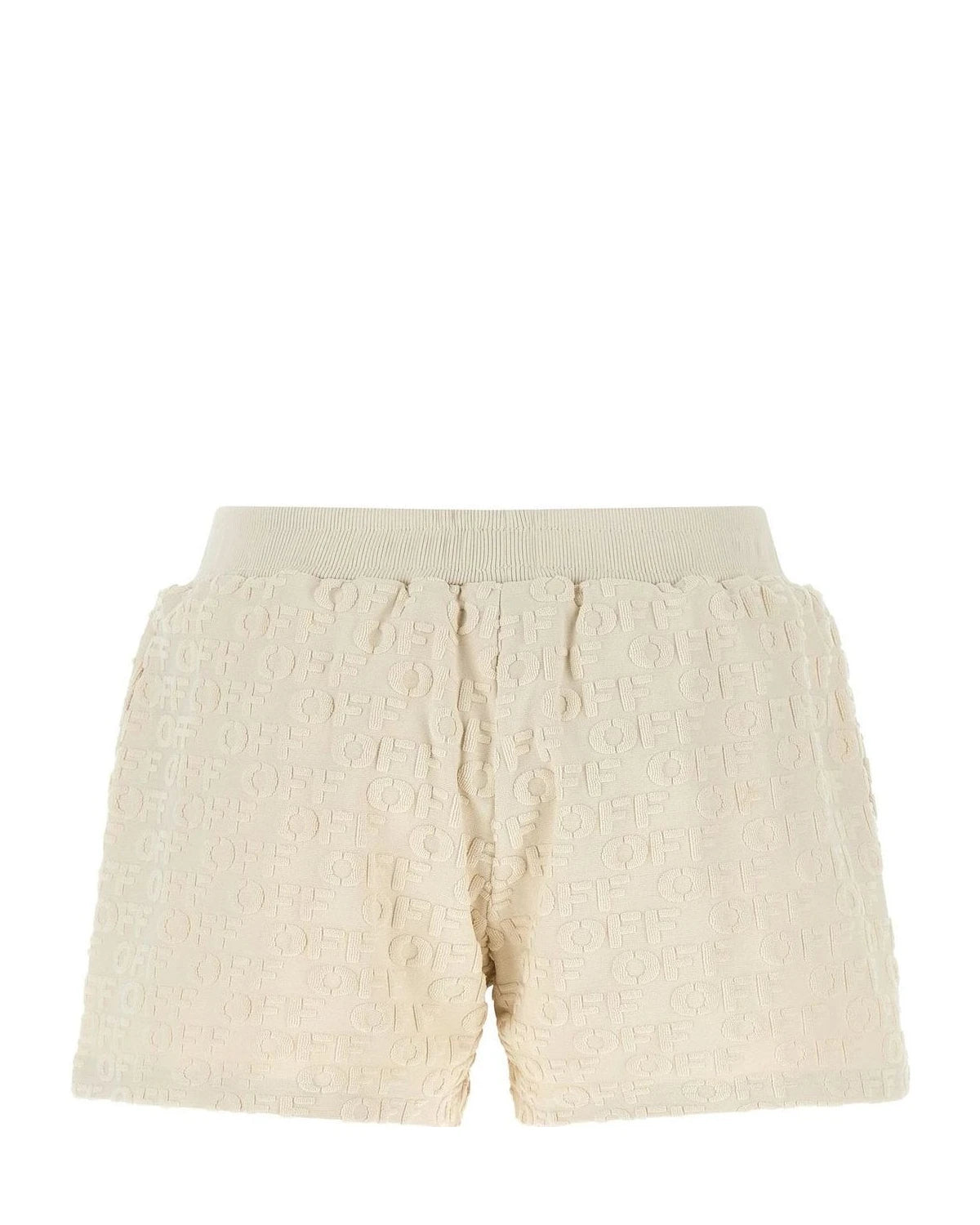 Off-White Short in beige, Cotton — view 2