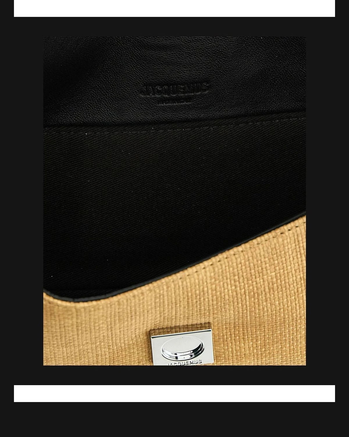 Jacquemus Shoulder Bag in beige, Polyamide — view 4