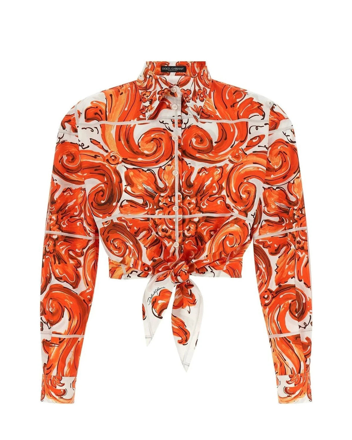 Dolce & Gabbana Blouse in orange, Cotton